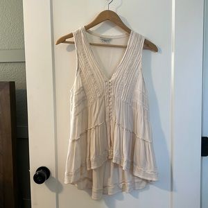 Boho American Eagle top. Size S